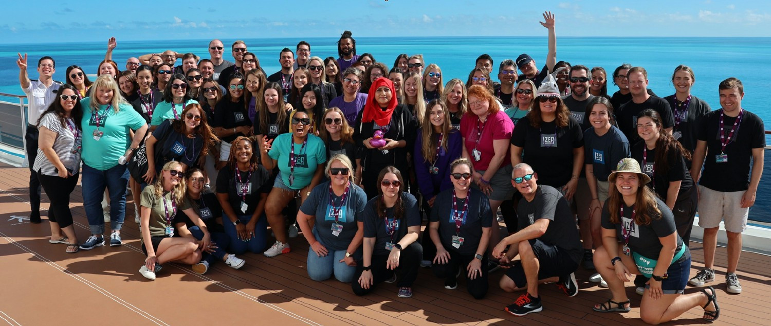 IZEAns hit the seas to focus on team building, professional development, and having a lot of fun!